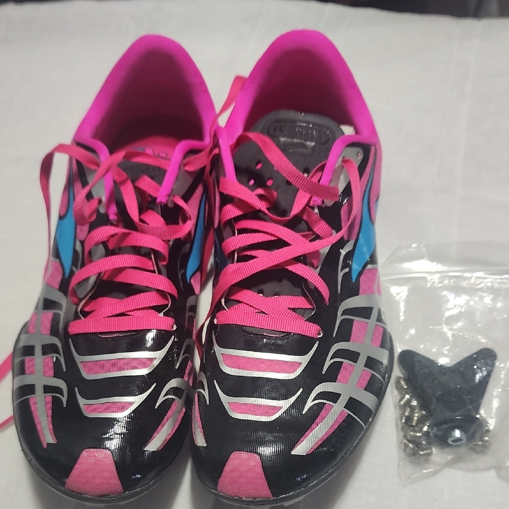 Brooks Black and Pink Women's Athletic Shoes